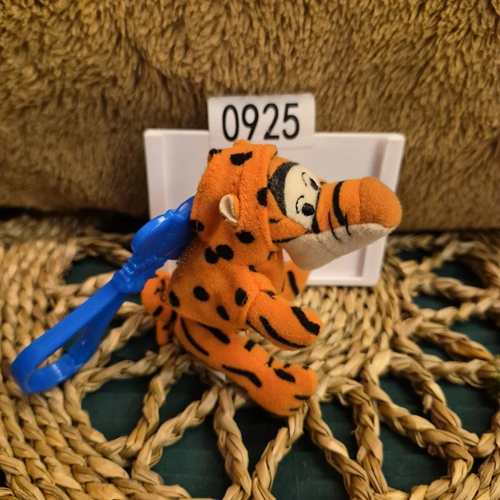 ✅2000 McDonald's Disney The Tigger Movie Plush Keychain Backpack Clip#️⃣0925